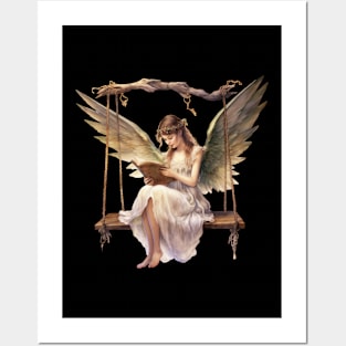 Enchanting fairy swing Posters and Art